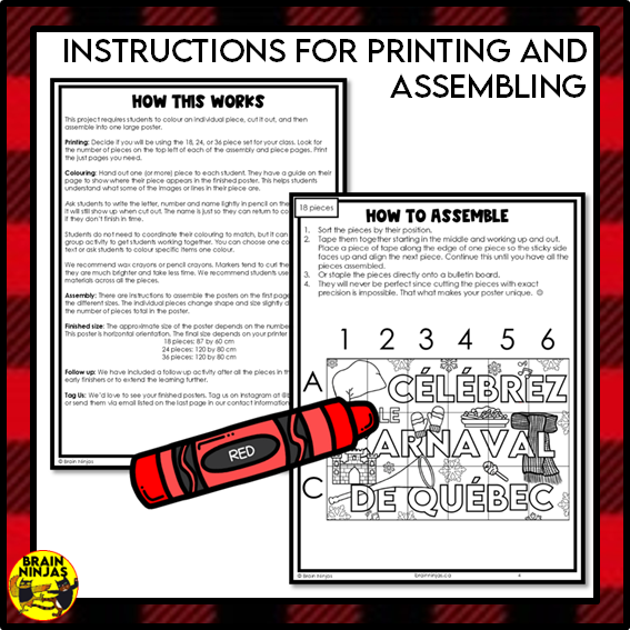 Le Carnaval de Québec Collaborative Poster | Paper