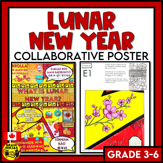 Lunar New Year Collaborative Poster | Paper