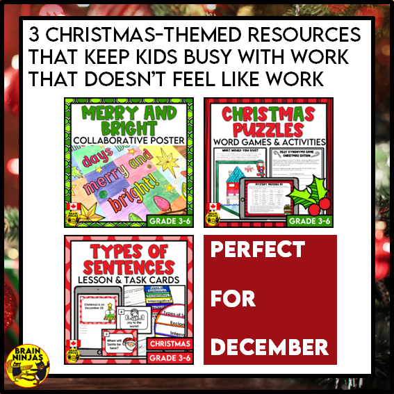 Christmas Activity Bundle | Paper and Digital