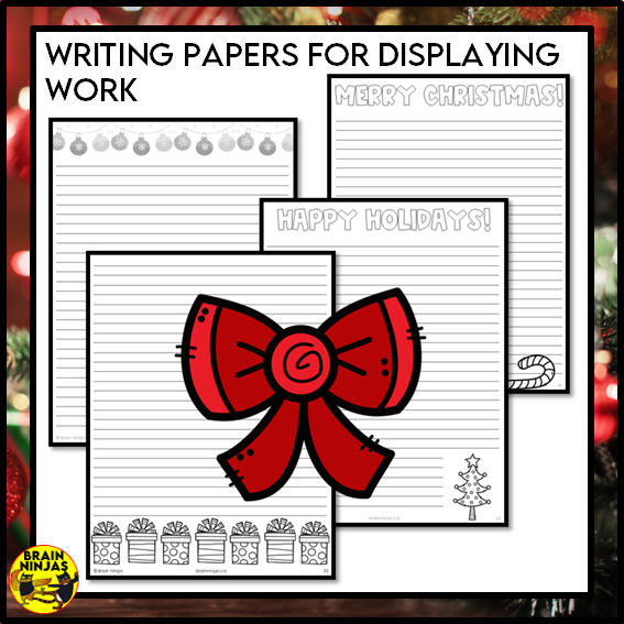 Christmas Activity Bundle | Paper and Digital