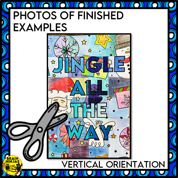 Christmas Collaborative Poster Jingle All the Way | Paper