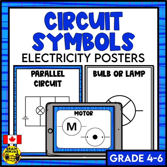 Electricity Circuit Diagram Posters | Paper and Digital