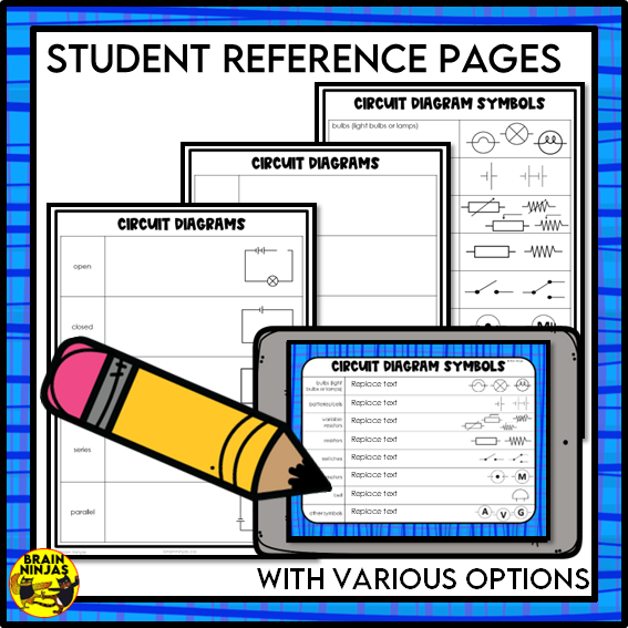 Electricity Circuit Diagram Posters | Paper and Digital