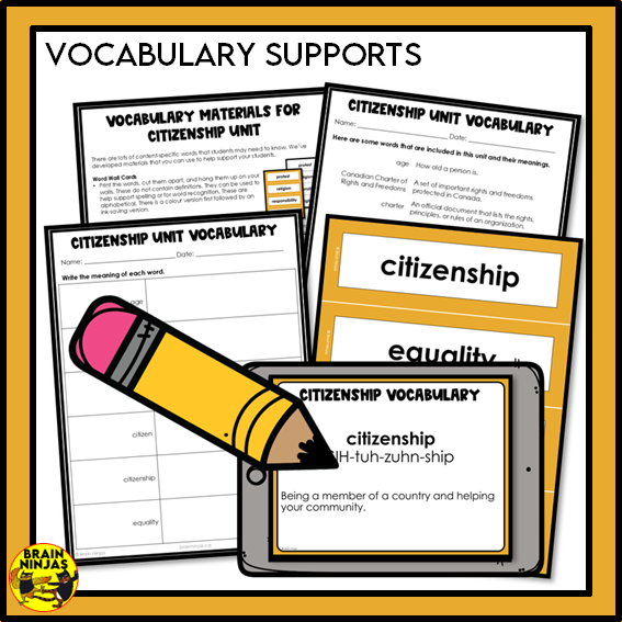 Alberta Social Studies Citizenship Unit Grade 4 | Paper and Digital