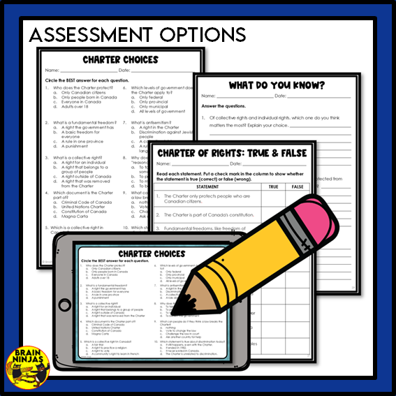 Grade 6 Alberta Social Studies Citizenship Unit | Paper and Digital