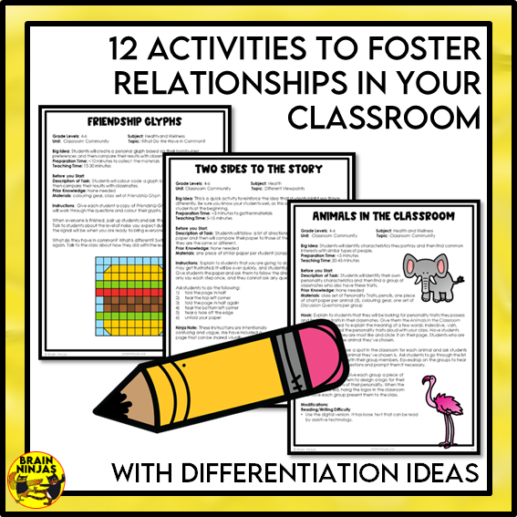 Teamwork and Classroom Community | Health and Wellness Unit | Paper and Digital