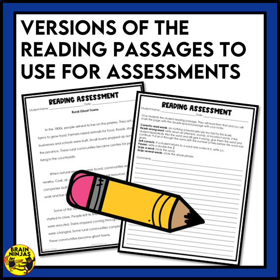 Communities Social Studies Reading Comprehension Activities | Paper and Digital