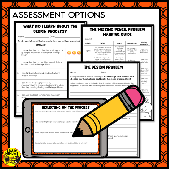 Design Thinking Computer Science Lesson and Activities | Paper and Digital