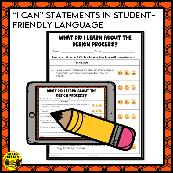 Design Thinking Computer Science Lesson and Activities | Paper and Digital