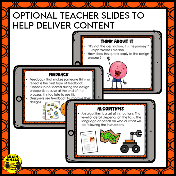 Design Thinking Computer Science Lesson and Activities | Paper and Digital