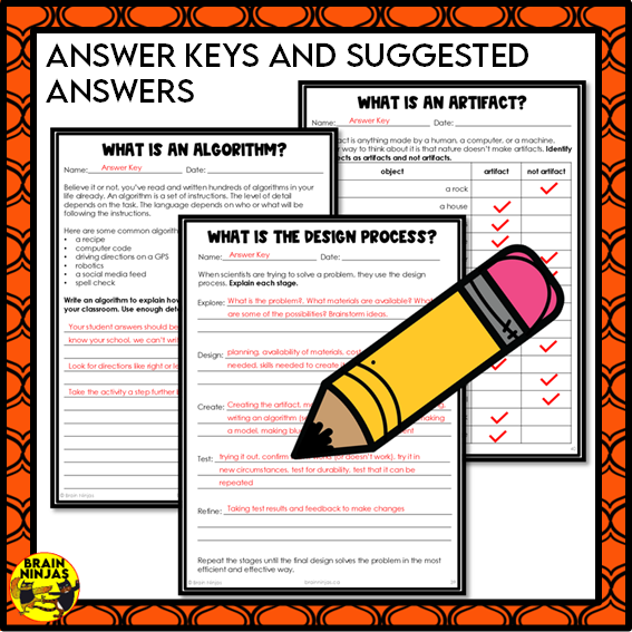 Design Thinking Computer Science Lesson and Activities | Paper and Digital