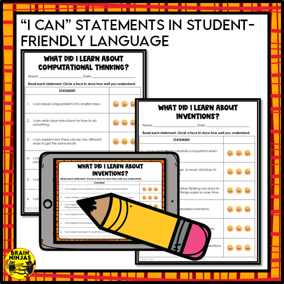 Computational Thinking and Inventions Lessons and Activities | Paper and Digital