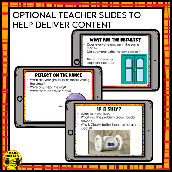 Computational Thinking and Inventions Lessons and Activities | Paper and Digital