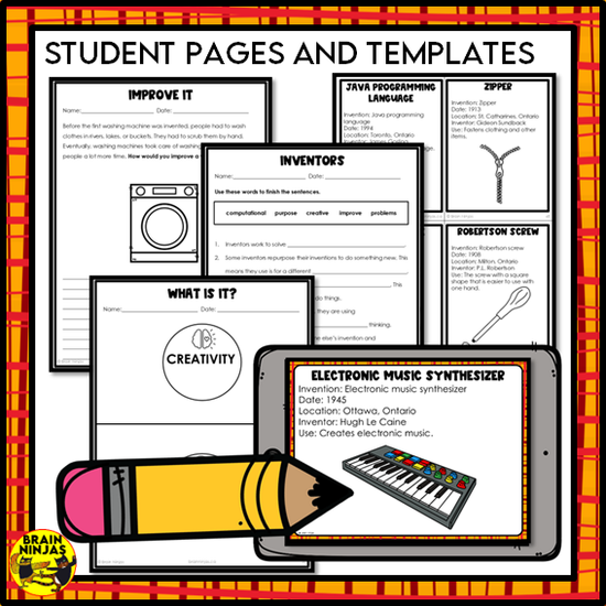 Computational Thinking and Inventions Lessons and Activities | Paper a ...