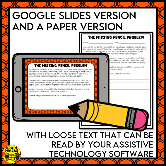 Design Thinking Computer Science Lesson and Activities | Paper and Digital