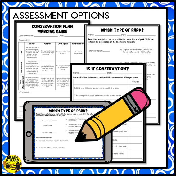Conservation Practices in Alberta and Canada Lessons and Activities | Paper and Digital