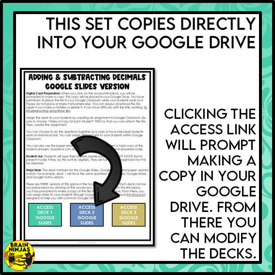 Decimals Addition and Subtraction Math Task Cards | Paper and Digital