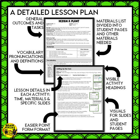 Design a Plant Creative Thinking Activity | Paper and Digital
