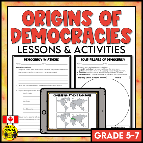 Origins of Democracy: Direct and Representative | Paper and Digital