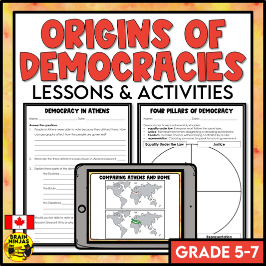 Origins of Democracy: Direct and Representative | Paper and Digital
