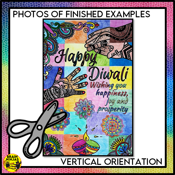 Diwali Festival of Lights Collaborative Poster | Paper