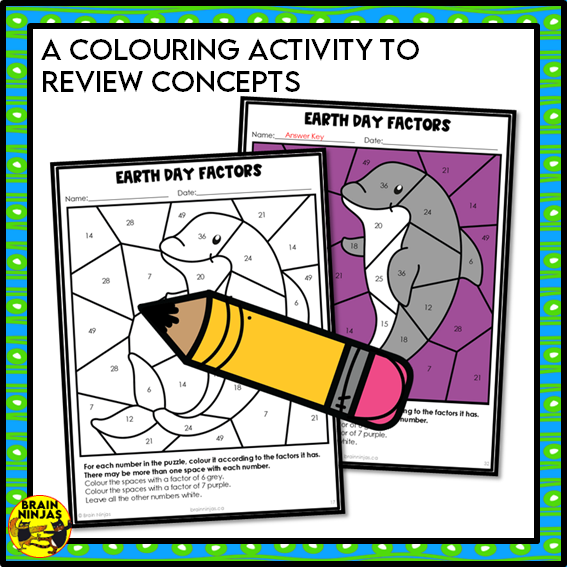 Earth Day Math Worksheets for Numbers up to 10 000 | Paper