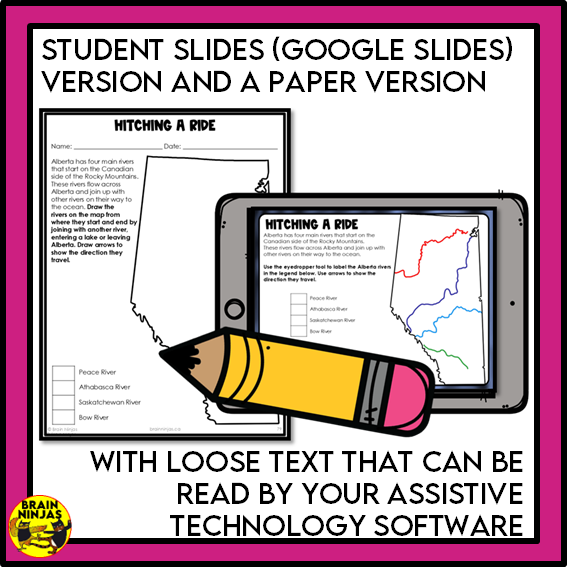 Earth Systems Unit Alberta Grade 3 Science Lessons and Activities | Paper and Digital