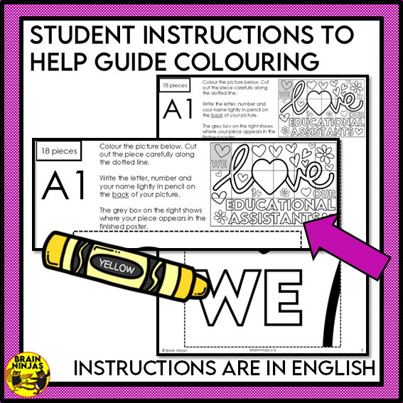 Educational Assistants Appreciation Collaborative Poster | Paper