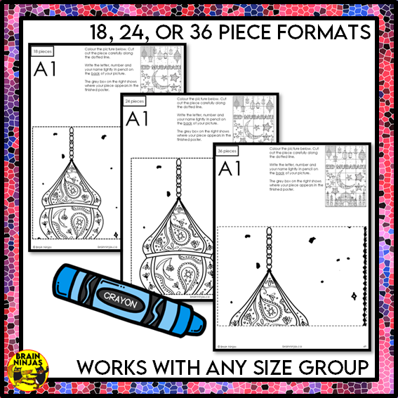 Eid al-Fitr Collaborative Poster | Paper