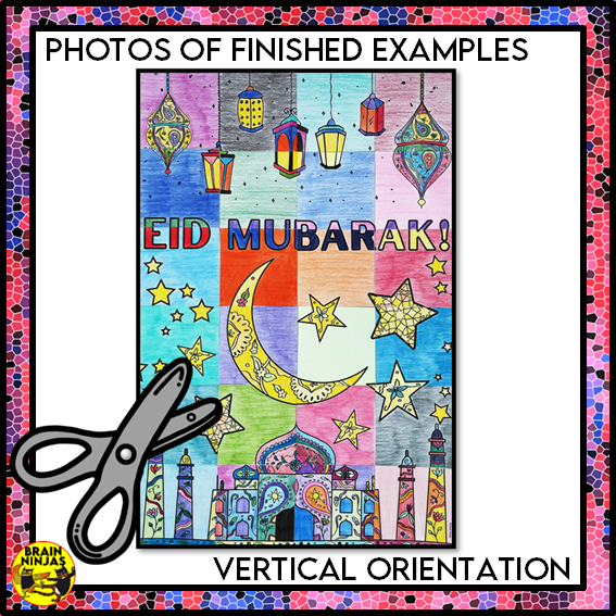 Eid al-Fitr Collaborative Poster | Paper
