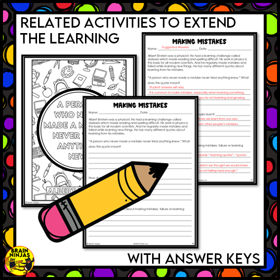 Learning Quote Collaborative Poster Albert Einstein | Paper
