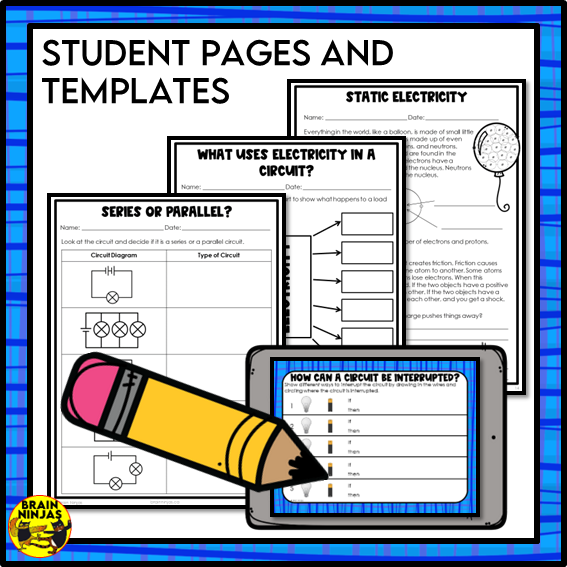 Electricity Lessons and Activities | Paper and Digital