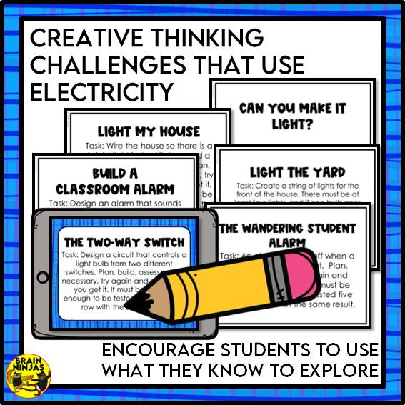 Electricity STEM Challenges | Paper and Digital