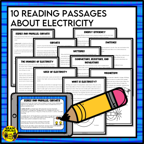 Electricity and Magnetism Unit Bundle | Paper and Digital