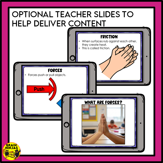 Energy Unit Alberta Grade 3 Science Lessons and Activities | Paper and Digital