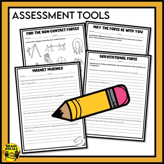 Energy and Forces Unit Grade 4 Bundle | Paper and Digital