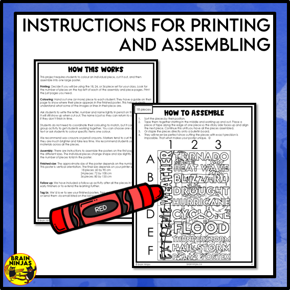 Extreme Weather Collaborative Poster Science Activity | Paper