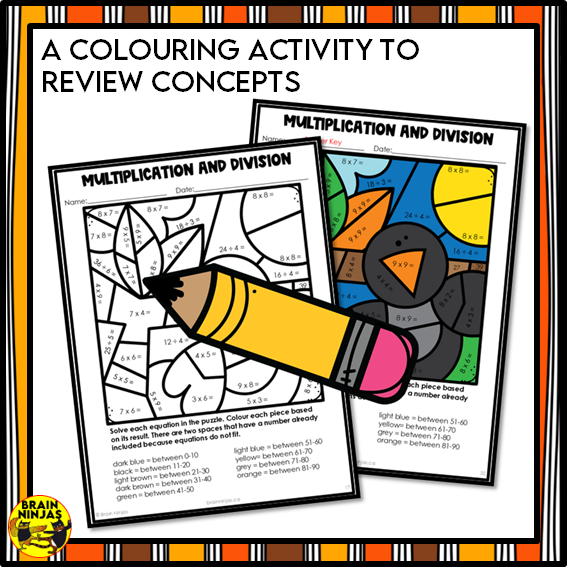 Fall Math Worksheets Numbers to 1 000 000 | Paper