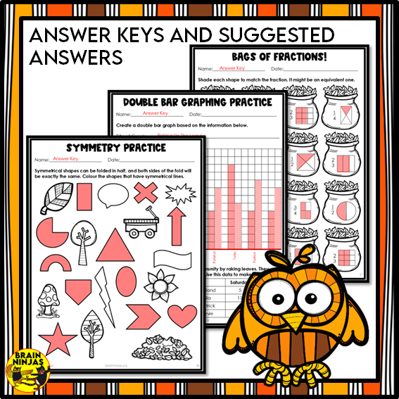 Fall Math Worksheets Numbers to 1 000 000 | Paper