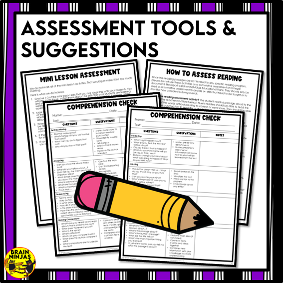 Fireworks Reading Comprehension Activities | Paper and Digital