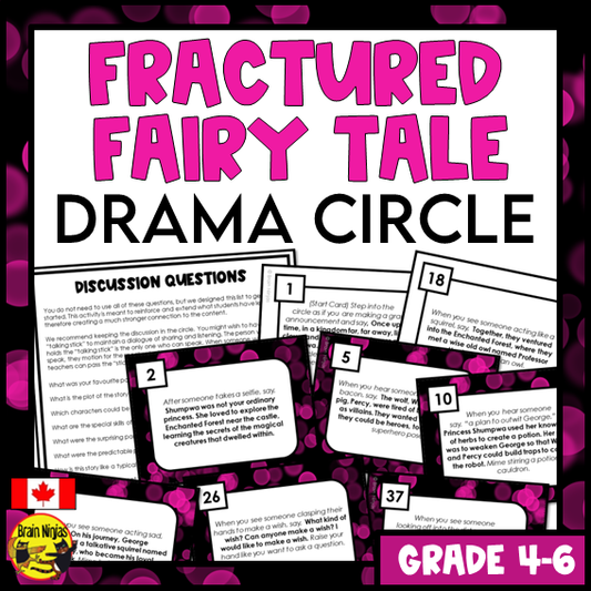 Fractured Fairy Tales Drama Circle | Paper