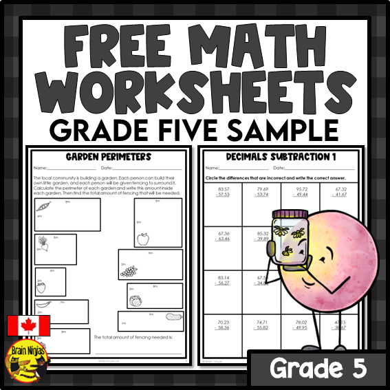 Free Math Worksheets Numbers to 1 000 000 | Paper | Grade 5