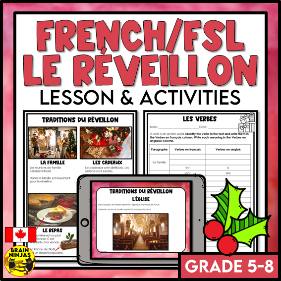 French Christmas Eve Le réveillon | Paper