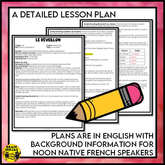 French Christmas Eve Le réveillon | Paper