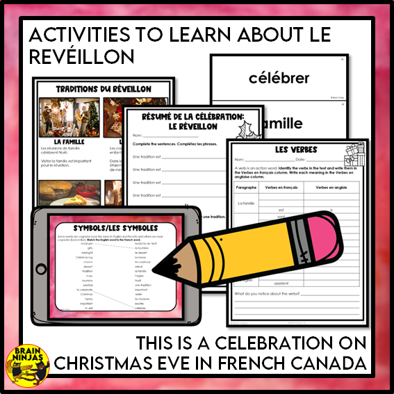 French Christmas Eve Le réveillon | Paper