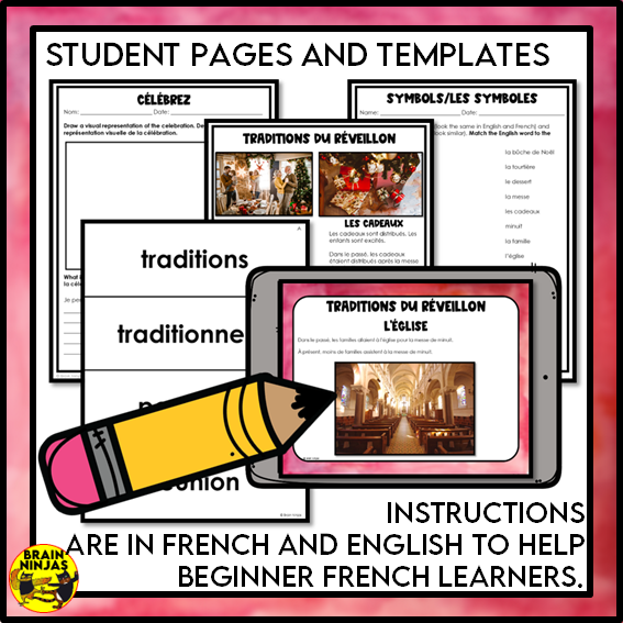 French Christmas Eve Le réveillon | Paper