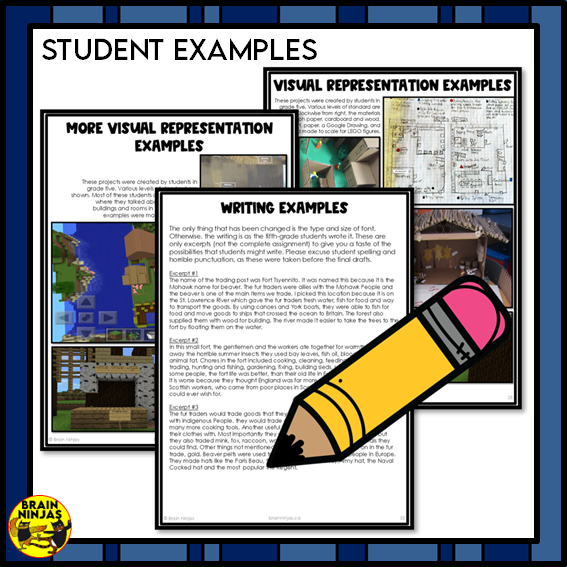 Design A Fur Trading Post Project Based Learning | Paper and Digital