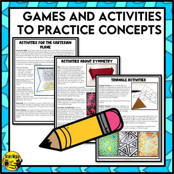 Geometry Interactive Math Unit | Paper | Grade 6