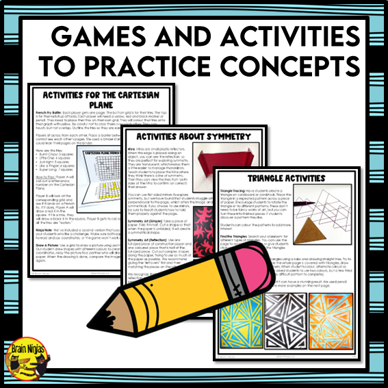 Geometry Interactive Math Unit | Paper | Grade 4 Grade 5