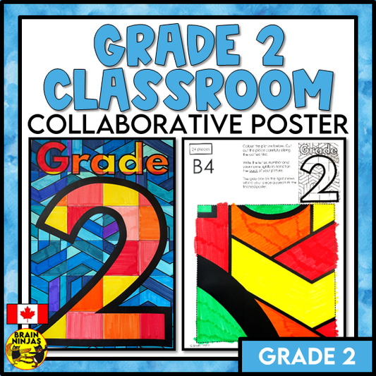 Grade 2 Classroom Collaborative Poster | Paper
